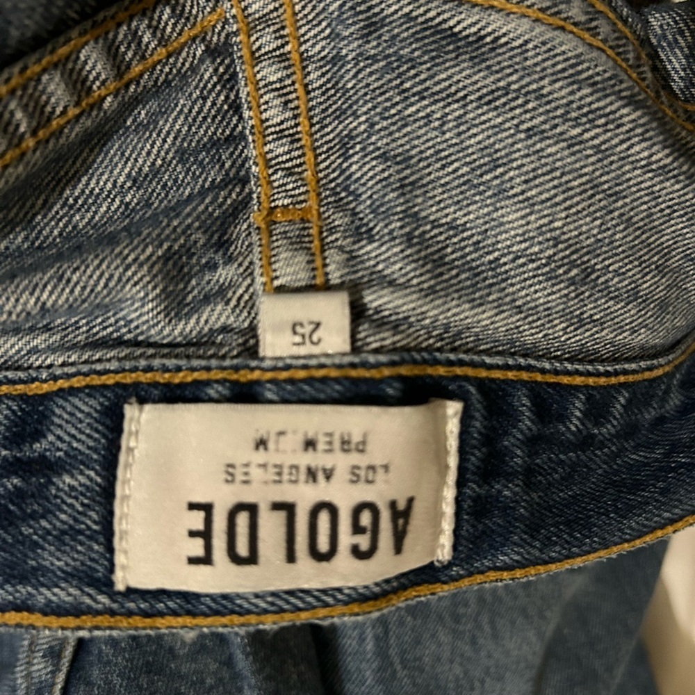 AGOLDE Blue Jamie High -Rise Skinny XS - Picture 6 of 7